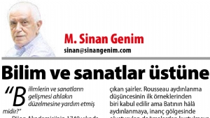 Bilimler ve Sanatlar Üstüne...