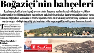 Boğaziçi'nin Bahçeleri...