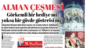 Alman Çeşmesi...