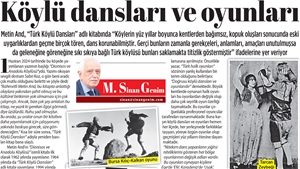 Köylü Dansları ve Oyunları...