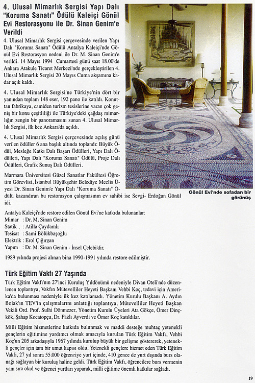 Bizden Haberler, Mayıs 1994