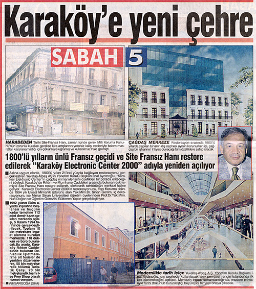 Sabah Gazetesi, 12 Eylül 1994