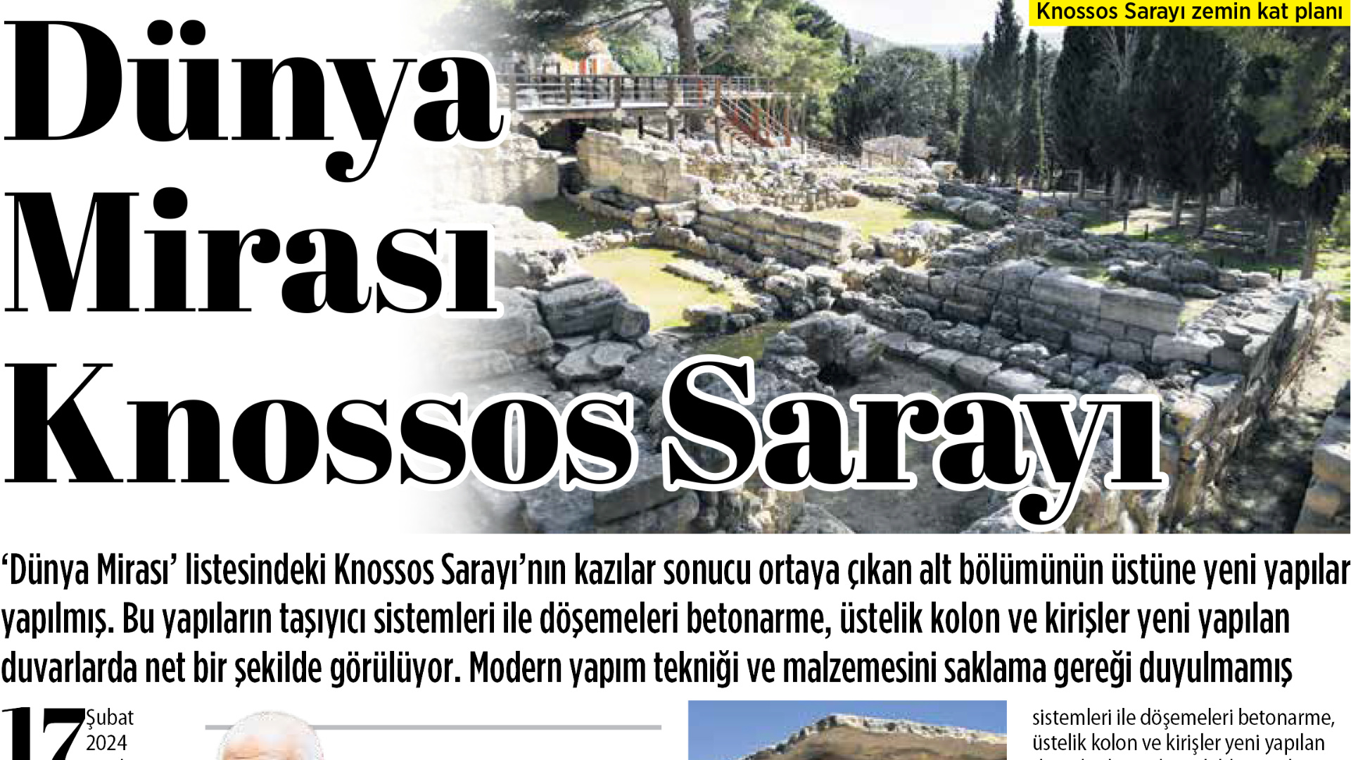 Dünya Mirası Knossos Sarayı...