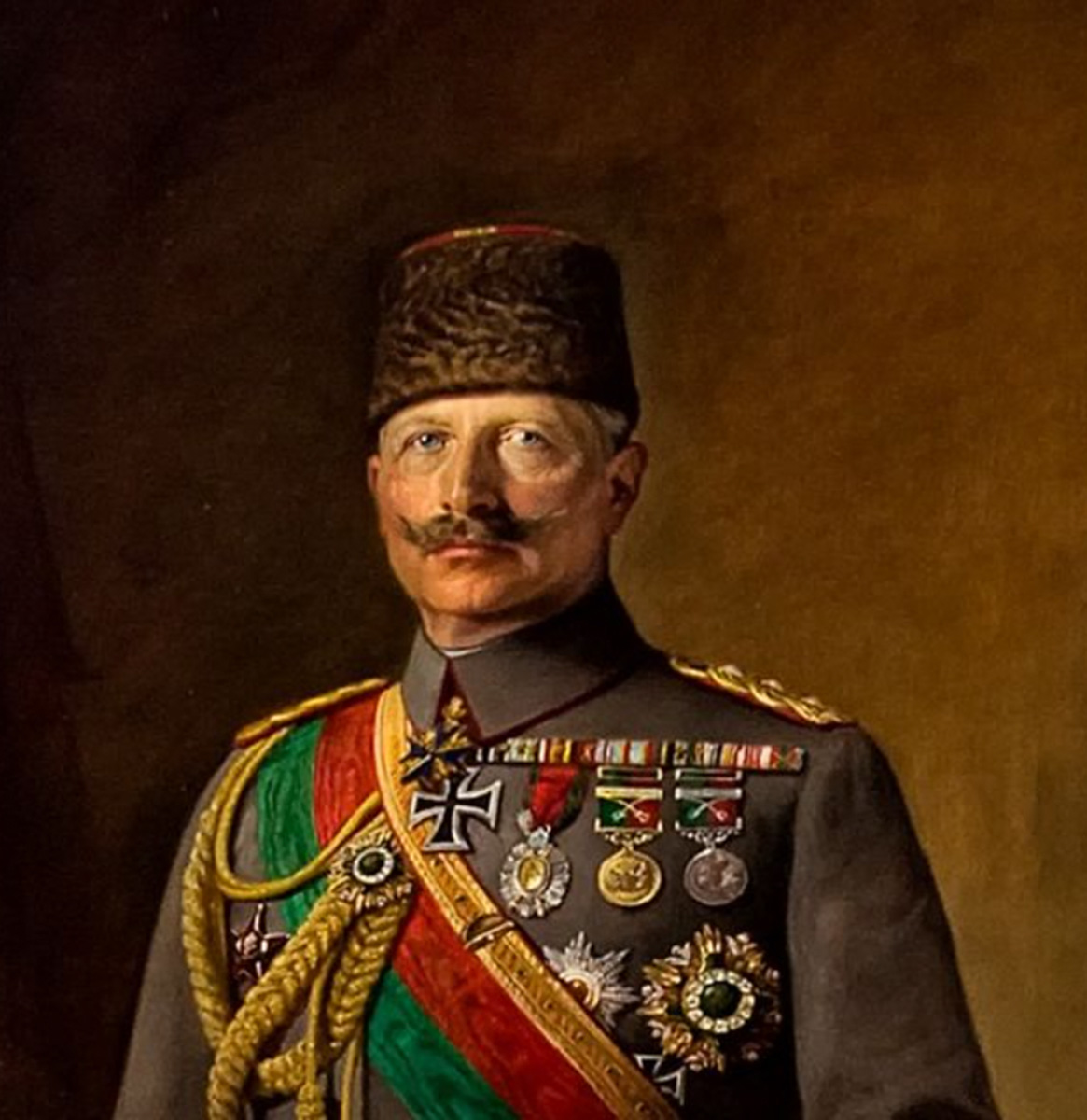 Kayser II. Wilhelm Tablosu, Max Fleck, 1916