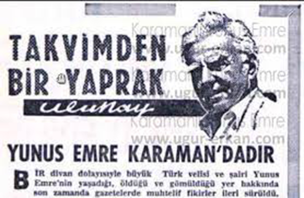 Refi’ Cevad Ulunay, Milliyet, 23 Mayıs 1965, s. 2