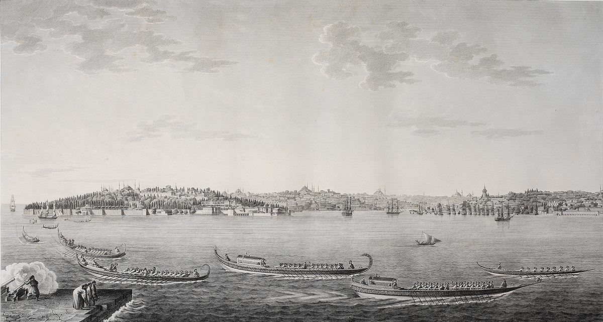 Kız Kulesi’nden İstanbul, Melling