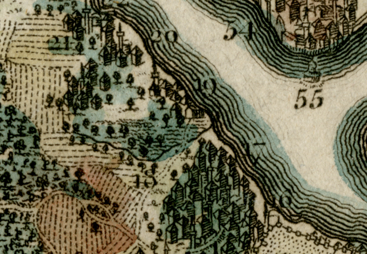 İstanbul Haritası, Tobias Conrad Lotter, 1770