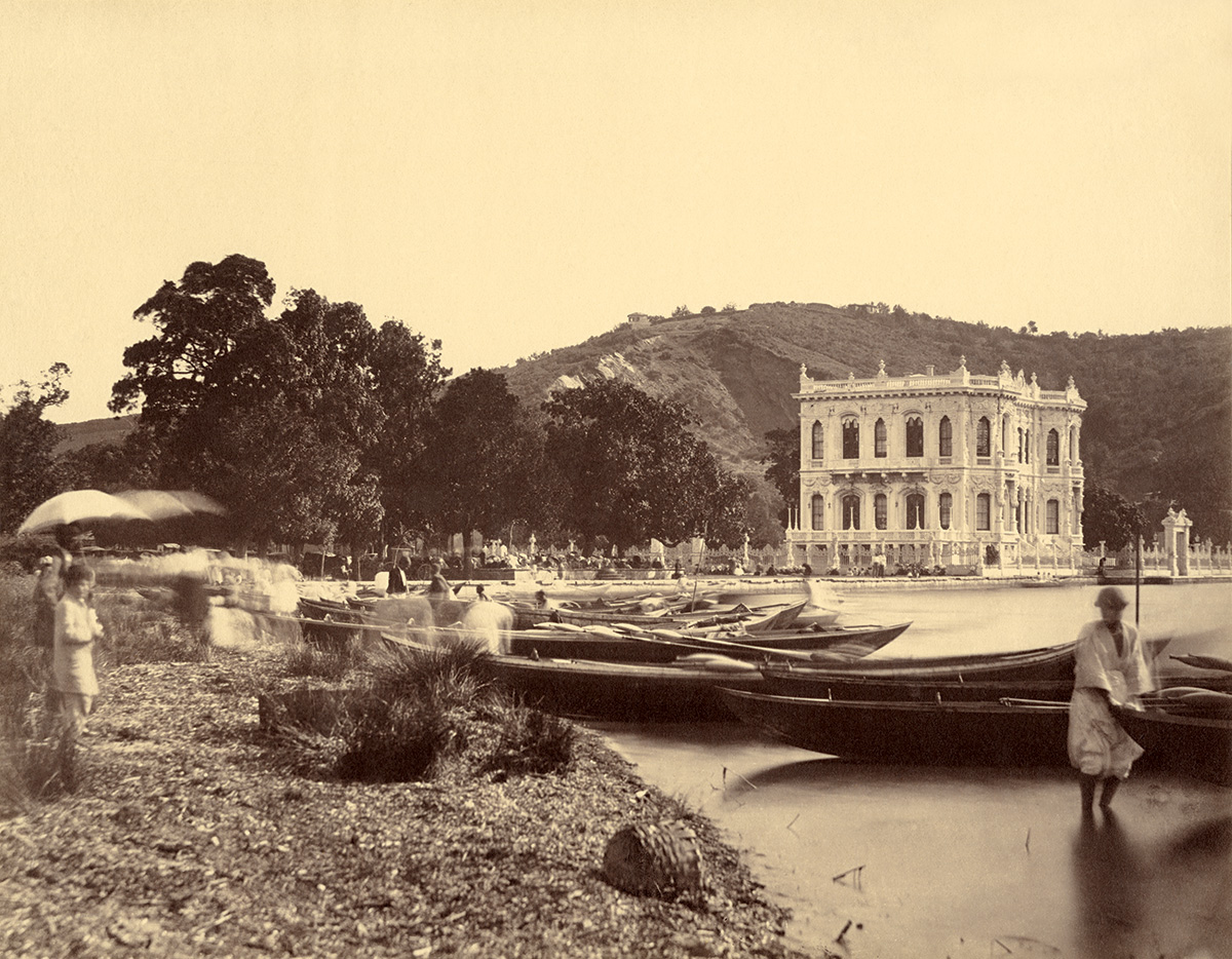 Küçüksu Kasrı, Pascal Sebah, 1870